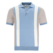 Load image into Gallery viewer, Knitted Retro Mesh Poloshirt NERIO
