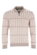 Lade das Bild in den Galerie-Viewer, Quarter-Zip Graphic Jacquard Pullover WALTER
