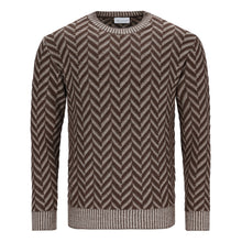 Lade das Bild in den Galerie-Viewer, Iconic Chevron Jacquard Pullover GIANLUCA
