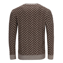 Lade das Bild in den Galerie-Viewer, Iconic Chevron Jacquard Pullover GIANLUCA
