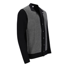 Load image into Gallery viewer, Jacquard Stripe Polo Cardigan „ELIOT“
