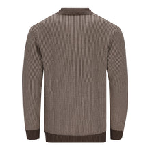 Carica l&#39;immagine nel visualizzatore di Gallery, Two-Tone-Jacquard Polopullover DANIELE
