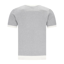 Lade das Bild in den Galerie-Viewer, Knitted Bicolour Pappardelle T-Shirt ANTONIO
