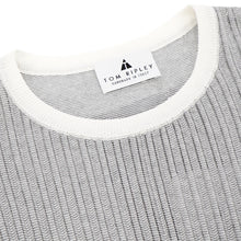 Lade das Bild in den Galerie-Viewer, Knitted Bicolour Pappardelle T-Shirt ANTONIO
