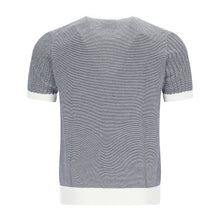 Lade das Bild in den Galerie-Viewer, Knitted Bicolour Pappardelle T-Shirt ANTONIO
