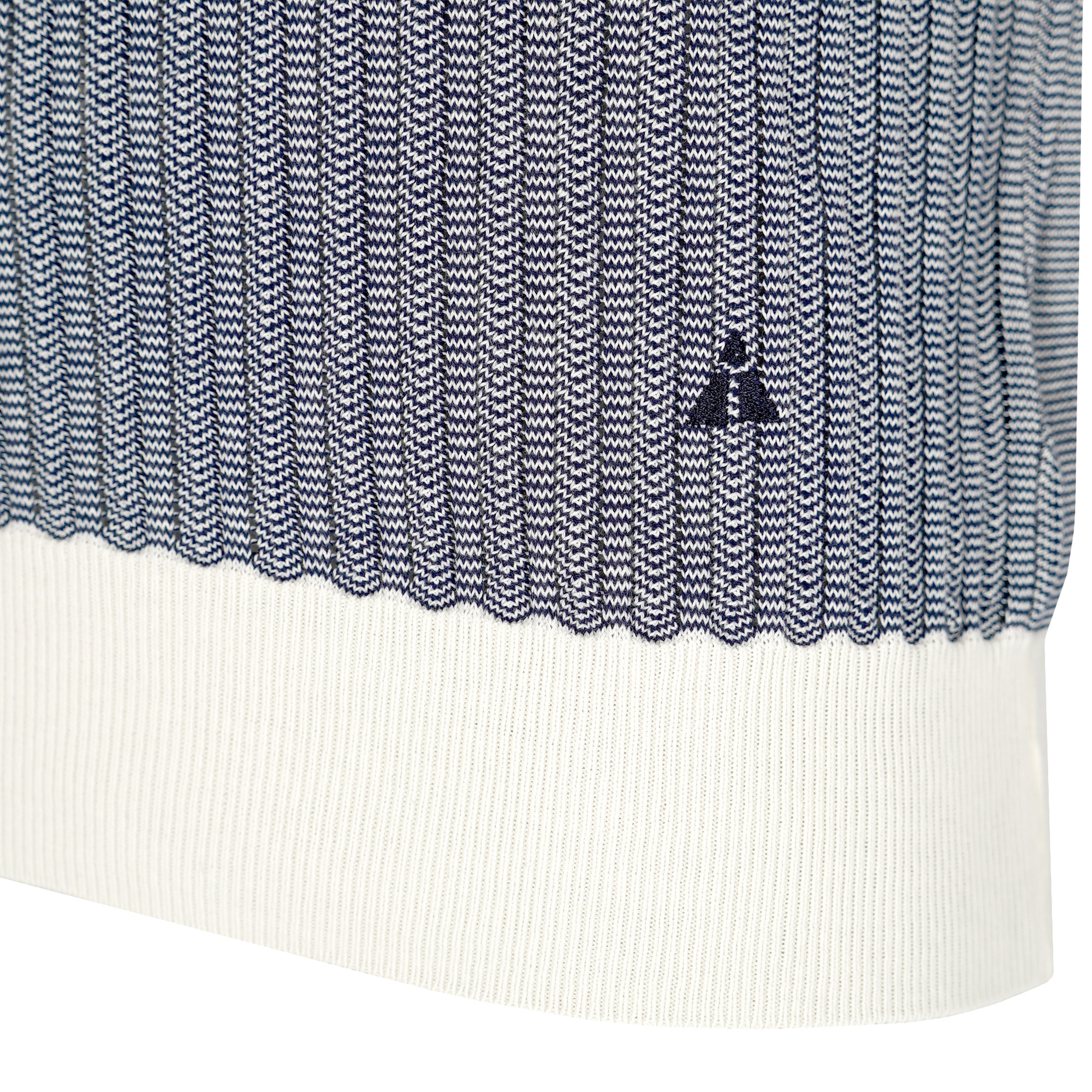 Knitted Bicolour Pappardelle T-Shirt ANTONIO