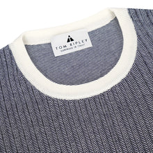 Lade das Bild in den Galerie-Viewer, Knitted Bicolour Pappardelle T-Shirt ANTONIO
