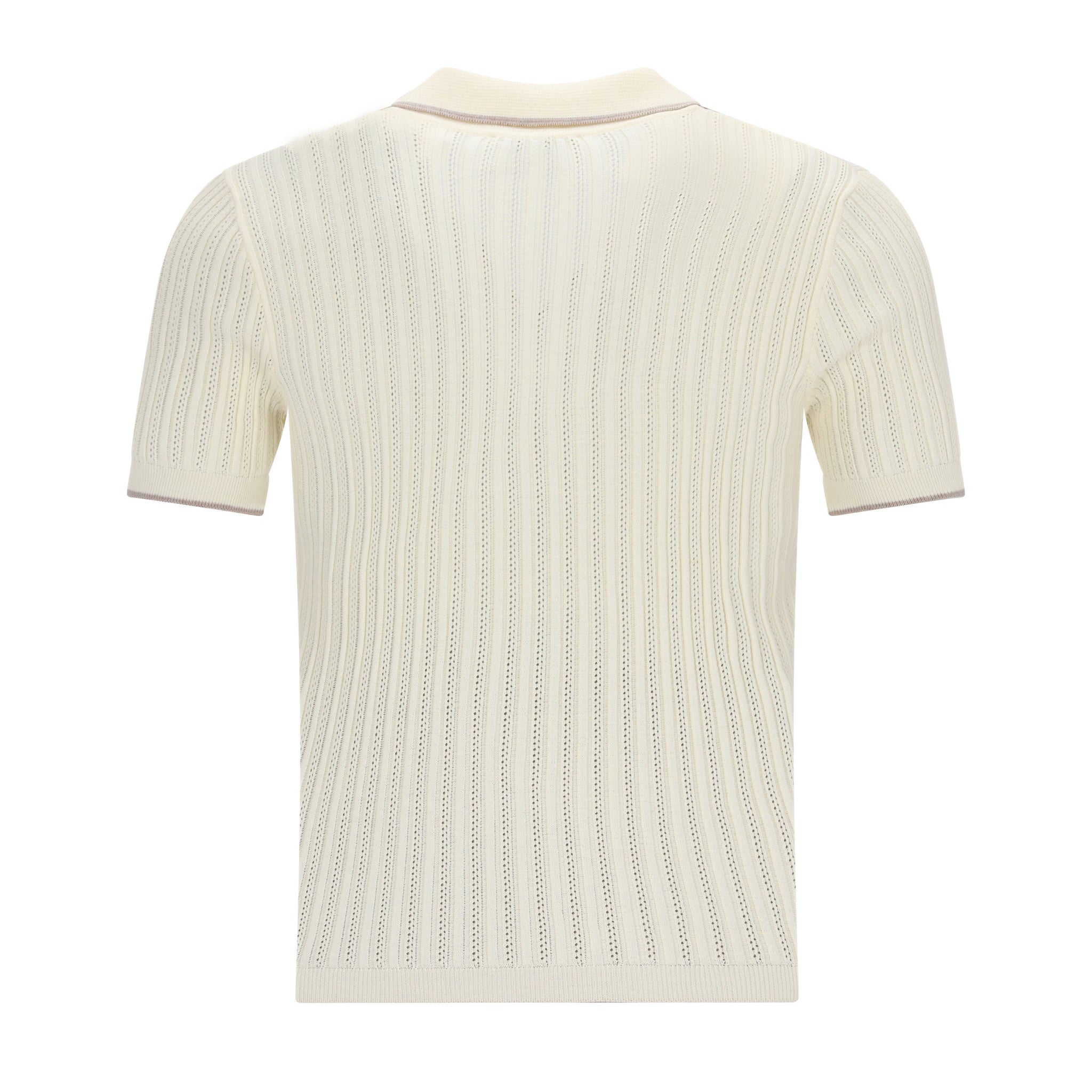 Ajour Knit Poloshirt GERMANO