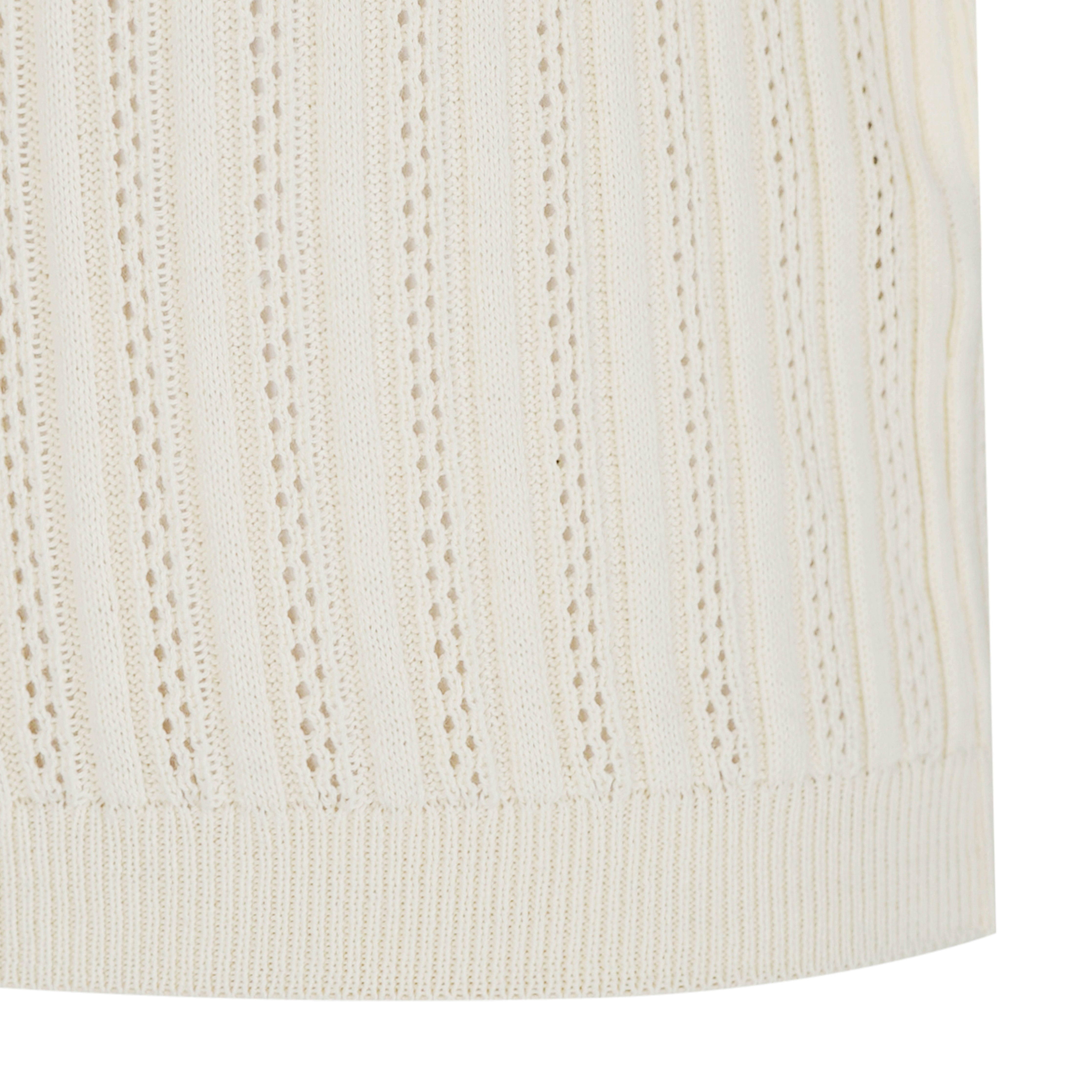 Ajour Knit Poloshirt GERMANO