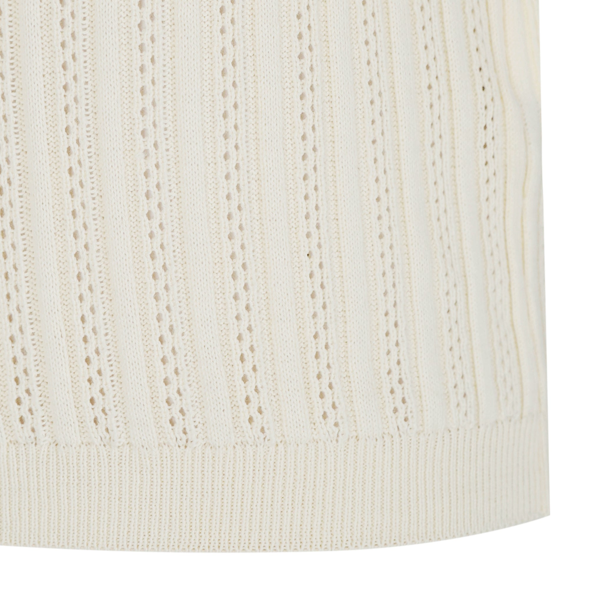 Ajour Knit Poloshirt GERMANO