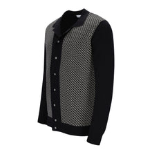 Lade das Bild in den Galerie-Viewer, Honeycomb Jacquard Polo Cardigan GEOFF
