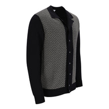 Lade das Bild in den Galerie-Viewer, Honeycomb Jacquard Polo Cardigan GEOFF
