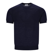 Load image into Gallery viewer, Fine Knit Short-Sleeve Crew-Neck Pullover BRUNO
