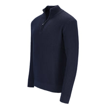 Carica l'immagine nel visualizzatore di Gallery, Pullover Royal Rib Quarter-Zip JEAN
