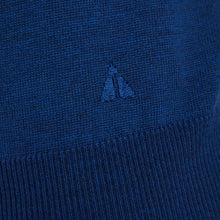 Carica l&#39;immagine nel visualizzatore di Gallery, Essential Crew-neck Pullover TOM Artikelnummer: T1000/1-613 Farbe: Nachtblau Detail
