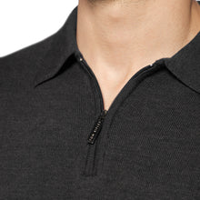 Load image into Gallery viewer, Quarter-zip polo sweater SERGIO
