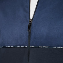 Load image into Gallery viewer, Zipped Blouson-Sweatjacke MASSIMO Artikelnummer: T1086-672 Farbe: Marineblau Detail

