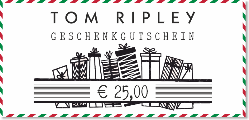 TOM RIPLEY gift voucher